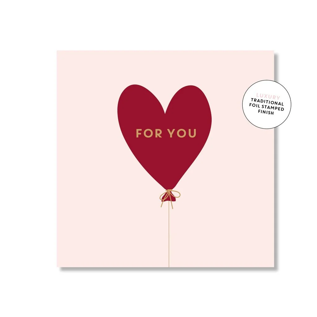 For You Balloon Gift Card