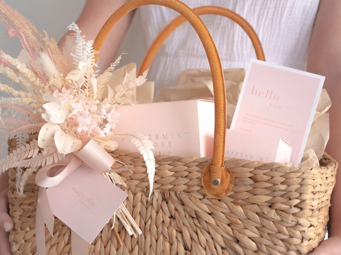 Grateful Basket - Preserved Blooms — view 2