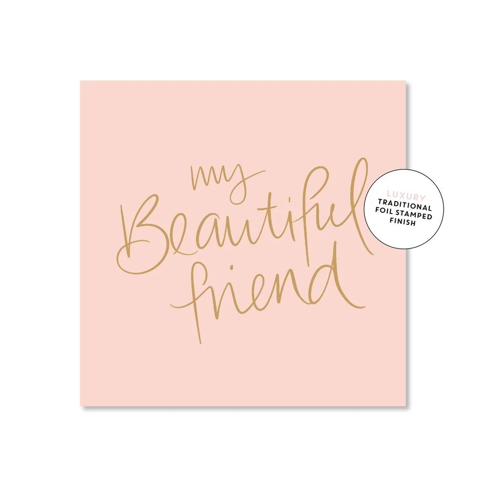 My Beautiful Friend Gift Card