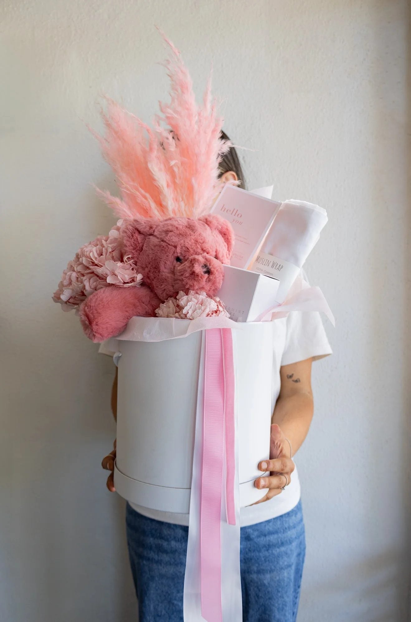 Preserved Gender Neutral Baby Hat Box — view 2