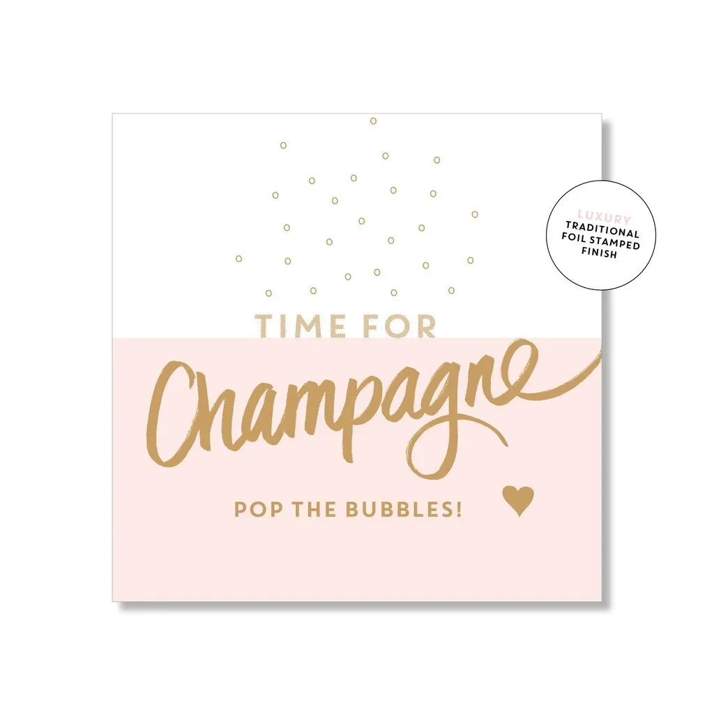 Time For Champagne Gift Card
